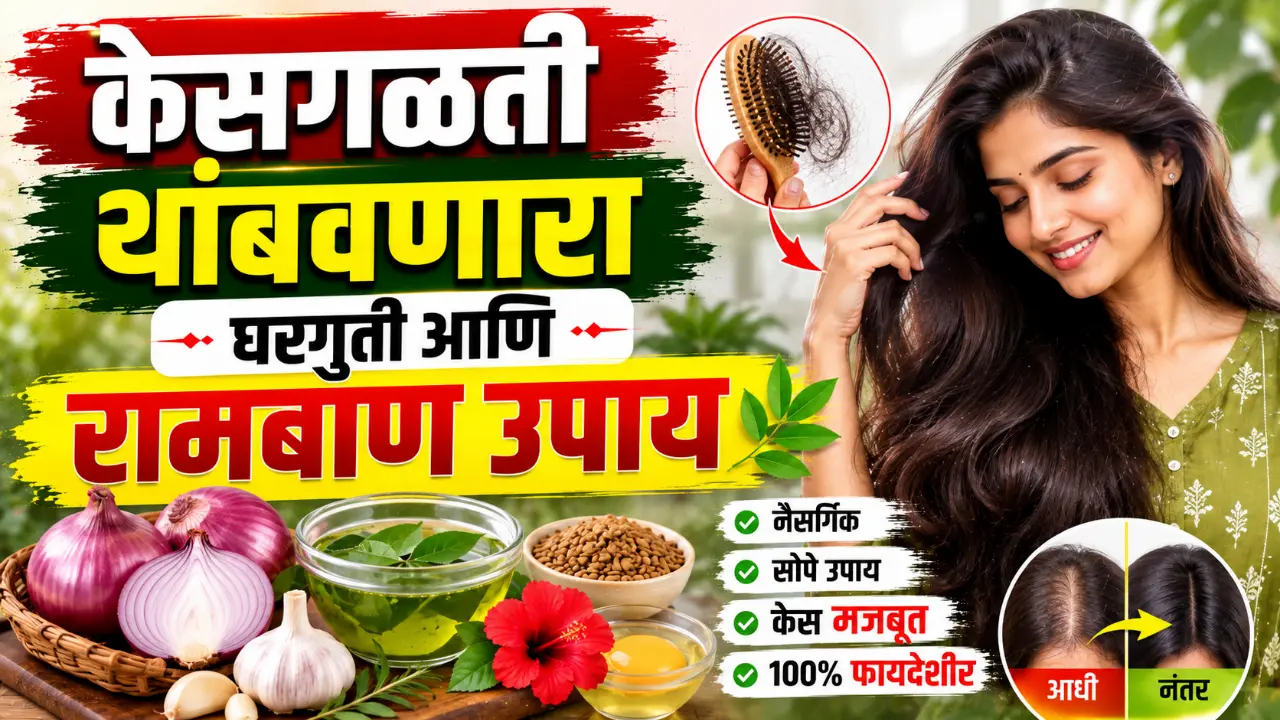 Hair Fall Control Tips: Natural home remedy ingredients like onion, garlic, and egg for healthy hair growth.